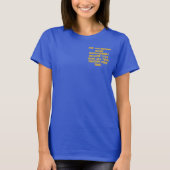 T-shirt Clerc Féminin Cherche (Devant)