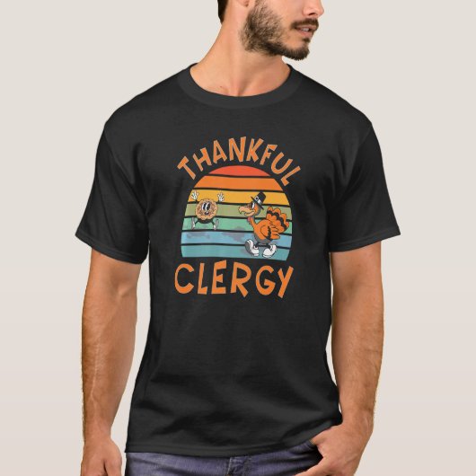 T-shirt Clergy Job  Thanksgiving (Devant)