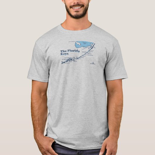 T-shirt Clés de la Floride (Devant)