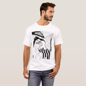 T-shirt Clés de piano (Devant entier)