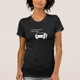 T-shirt Clés de voiture de Schrodinger (vêtements sombres)