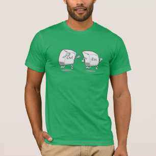 T-shirt Clés drôles de Ctrl-esc