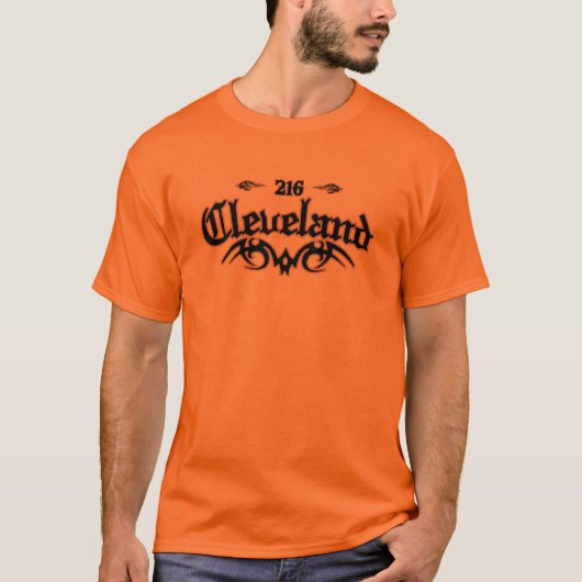 T-shirt Cleveland 216 (Devant)