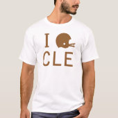 T-shirt Cleveland - brun (Devant)