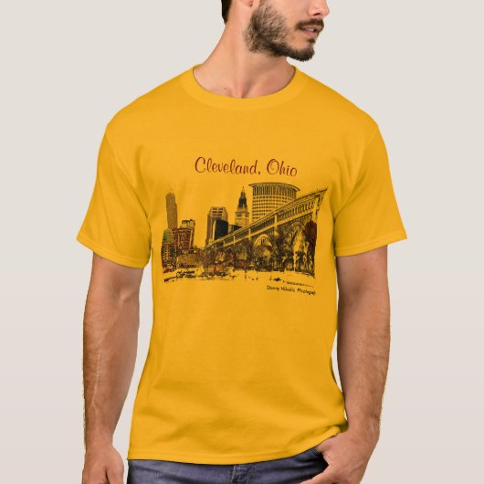 T-shirt Cleveland, Ohio (Devant)