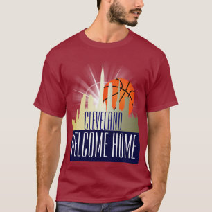 T-shirt Cleveland, Ohio - Bienvenue à la maison - srf