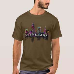 T-shirt Cleveland, Ohio en graffiti