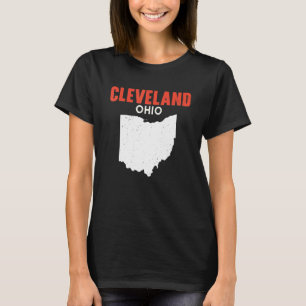 T-shirt CLEVELAND Ohio USA State America Travel Ohioan