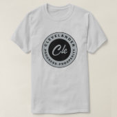 T-shirt Clevelander City Ohio Prospérité Rétro Vintage (Design devant)