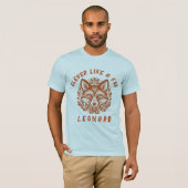T-shirt Clever Like a Fox - Your Text (Devant entier)