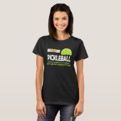 T-shirt clever Pickleball best math workout ever (Devant entier)
