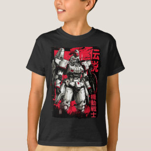 T-shirt Clic Guerrier Mécha Robot Légendaire Japonais 
