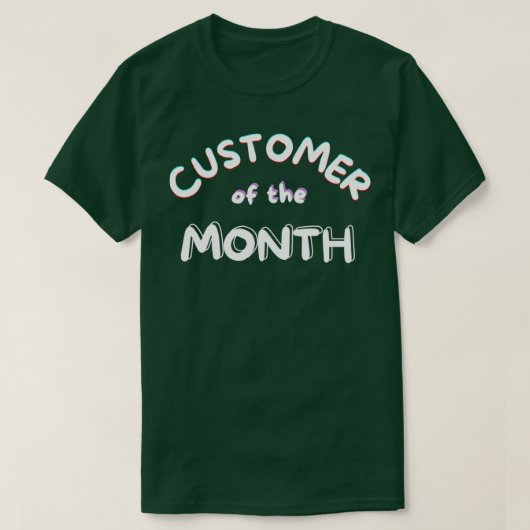 T-shirt client du mois (Design devant)