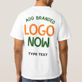 T-SHIRT CLIENT SIMPLE CONTEMPORAIN PROPRE BLANC MODE (Dos)