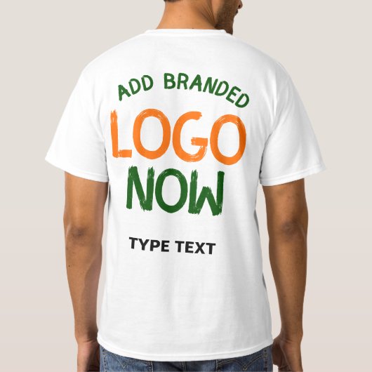 T-SHIRT CLIENT SIMPLE CONTEMPORAIN PROPRE BLANC MODE (Dos)