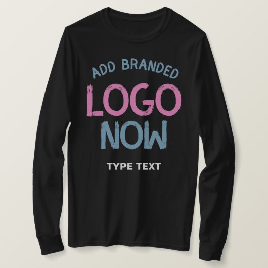 T-SHIRT CLIENT SIMPLE CONTEMPORAIN PROPRE NOIR MODE (Design devant)