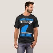 T-shirt Cliff Diving Extreme Jumping Cliff Diver (Devant entier)