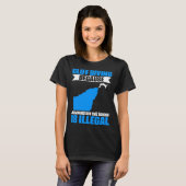 T-shirt Cliff Diving Extreme Jumping Cliff Diver (Devant entier)