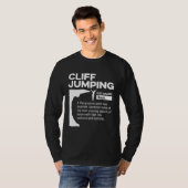 T-shirt Cliff Jumping Noun Definition Tombstoning Cliff Di (Devant entier)