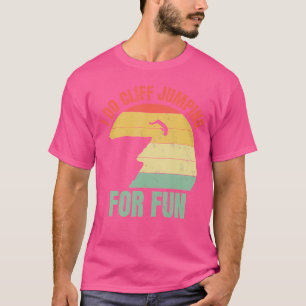 T-shirt Cliff Saut Pour Amusants Sports Extrêmes Plongée C