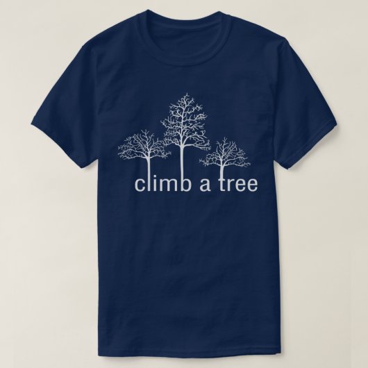 T-shirt Climat A Tree white design pour Tree Huggers (Design devant)