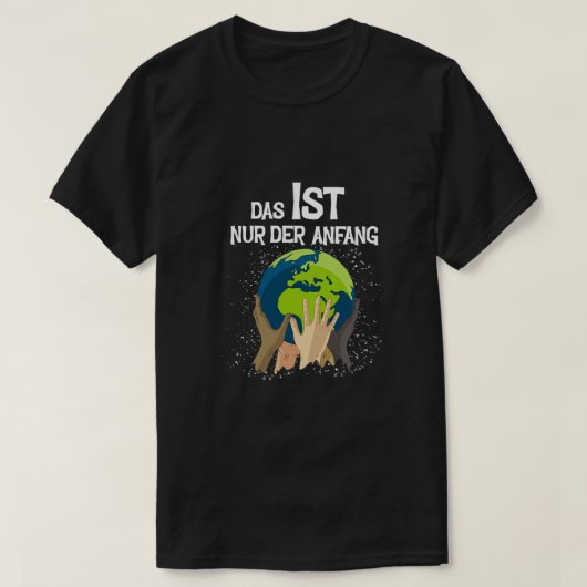 T-shirt Climat De l'environnement Protection Cadeau Umwelt (Design devant)