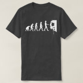 T-shirt Climber Boulder Evolution Escalade Sport (Design devant)