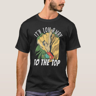 T-shirt Climber Rock Escalade Long Way to Top Boulderi