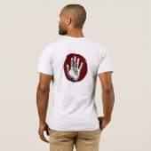 T-Shirt Climbing Hand Rough Edition (Dos entier)