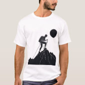 T-shirt Climbing To Success (Devant)