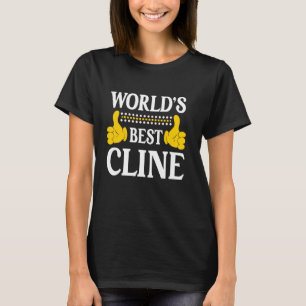 T-shirt Cline Nom de famille Funny Team Famille Nom du mon