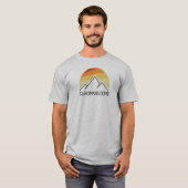 T-shirt Clingmans Dome Retro (Devant entier)