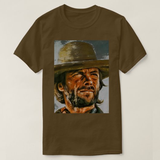 T-shirt Clint Eastwood (Design devant)