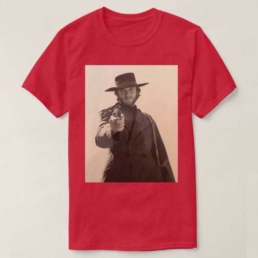 T-shirt Clint Eastwood High Plains Drifter 1973 (Design devant)