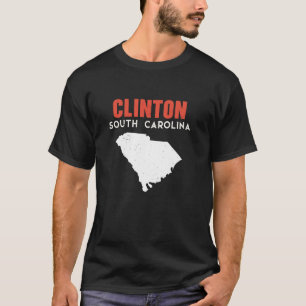 T-shirt Clinton Caroline du Sud USA State America Travel