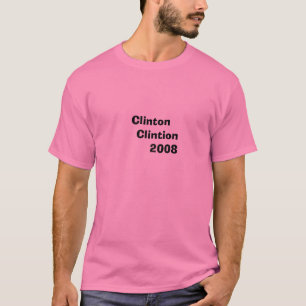 T-shirt Clinton Clintion 2008