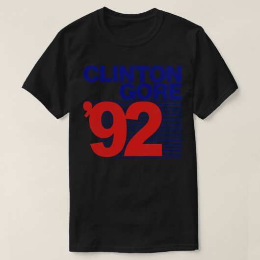 T-SHIRT CLINTON GORE (Design devant)