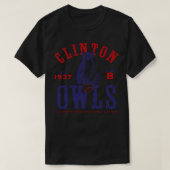 T-shirt Clinton Owls (Design devant)