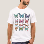 T-shirt Clip Art Papillons (Devant)