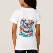T-Shirt Clipart de sublimation Koala (Dos)