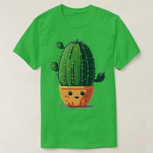 T-shirt Clipart d'un Cactus Vector 1 mignon (Design devant)