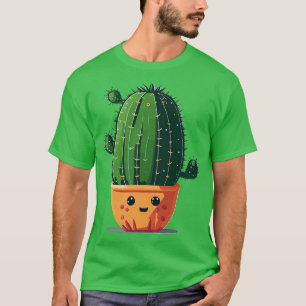 T-shirt Clipart d'un Cactus Vector 1 mignon