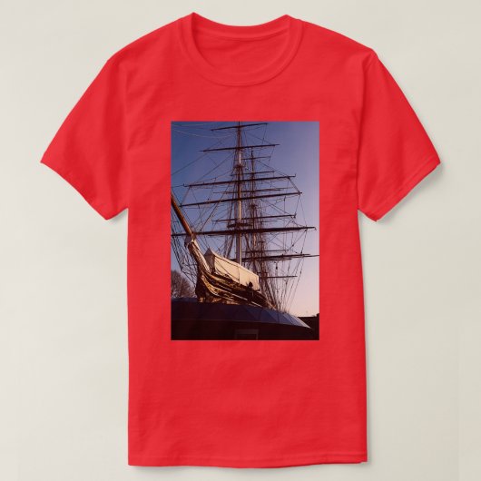 T-shirt Clipper à pointe cutty (Design devant)