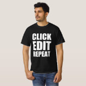 T-shirt Cliquez sur Modifier (Devant entier)