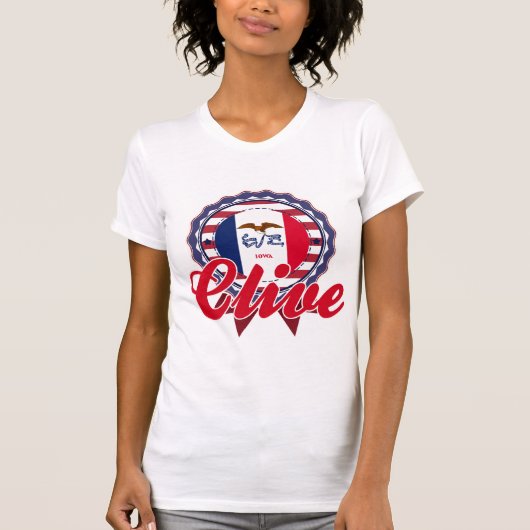 T-shirt Clive, IA (Devant)