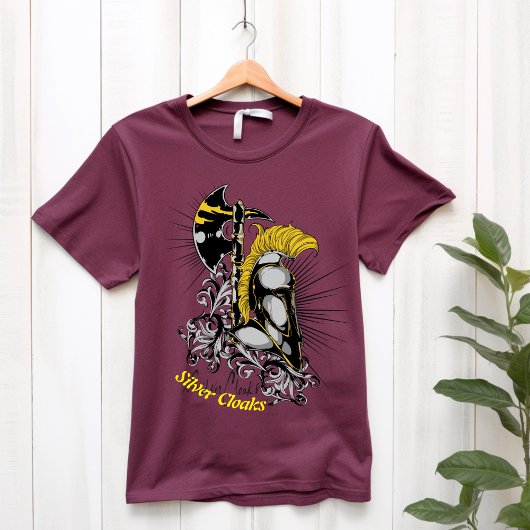 T-shirt Cloaks en argent