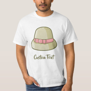 T-shirt Cloche Casquette jaune