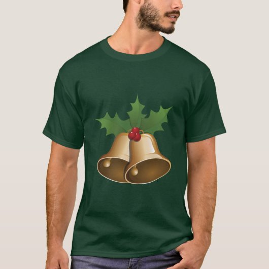 T-shirt Cloches de Noël géantes (Devant)