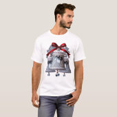 T-shirt Cloches en argent (Devant entier)