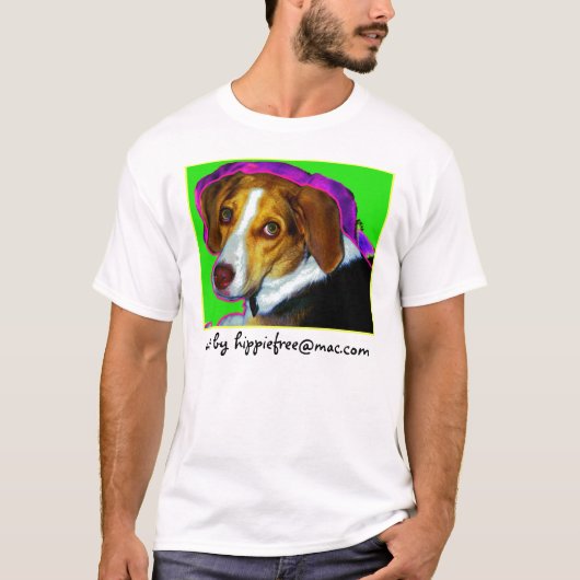 T-shirt Cloe, art par hippiefree@mac.com (Devant)